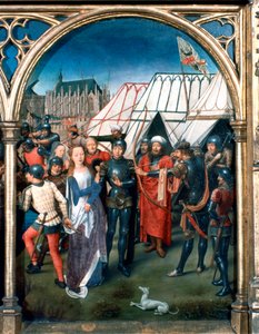 Reliquaire de Sainte Ursule, Martyre à Cologne, 1489