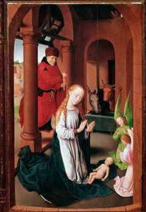 Triptyque du Prado (ou Adoration des Mages) : Nativité (panneau gauche)
