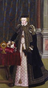 Archiduchesse Anna de Bavière (1528-90), fille de Ferdinand I, empereur romain germanique, 1556