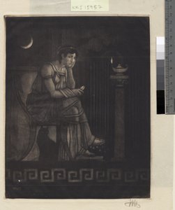 Pénélope avec le métier à tisser