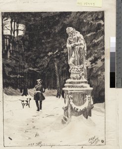 Hiver. Parc du château de Fredensborg - Hans Nikolaj Hansen