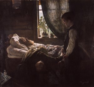 Le lit de mort des travailleurs - Hans Olaf Heyerdahl
