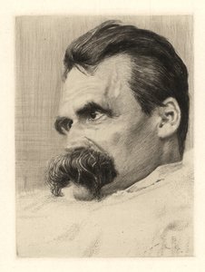 Portrait de Friederich Nietzsche - Hans Olde