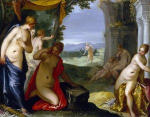 Diane et Actéon - Hans Rottenhammer