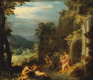Diana et Callisto - Hans Rottenhammer