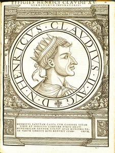 Henricus II Claudus, illustration de Imperatorum romanorum omnium orientalium et occidentalium verissimae imagines ex antiquis numismatis