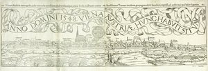 Vue de la ville de Vienne en 1548, 1550