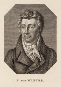 Portrait du compositeur Peter von Winter 1754-1825, vers 1830 - Hans Rudolf Rahn