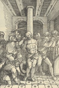 Christ flagellé, de Speculum passionis domini nostri Ihesu Christi - Hans Schäufelein the Elder