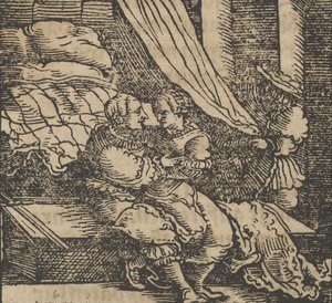 Ghismonda, Guiscardo et le prince de Salerne, du Décaméron, avant 1534