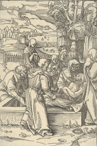 La Mise au tombeau, de Speculum passionis domini nostri Ihesu Christi