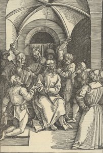 La Dérision du Christ, de Speculum passionis domini nostri Ihesu Christi, 1507