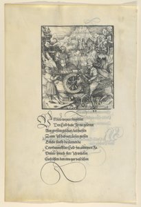 Unfalo mettant en danger Theuerdanck en tirant un canon, de Theuerdanck, 1517