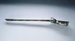 Fusil de chasse à rouet, milieu du 17ème siècle