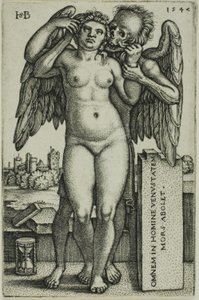 La mort et la jeune fille - Hans Sebald Beham