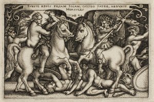 Hercule et Iole, de Les travaux d