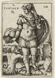 Jupiter, planche 2 des Sept planètes et les zodiaques