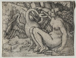 Léda et le cygne, 1548