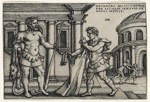 Lichas apportant le vêtement de Nessus à Hercule, 1540s