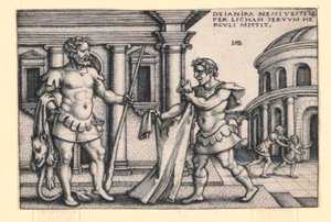 Lichas Apportant la Robe de Nessus à Hercule