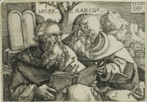 Moïse et Aaron - Hans Sebald Beham