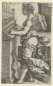 Musique (Musica) - Hans Sebald Beham