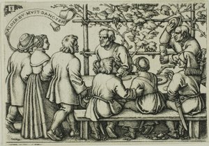 Fête des paysans, planche 8 de la Fête des paysans ou des douze mois
