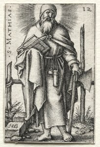 Saint Matthieu, 1545-1546 - Hans Sebald Beham