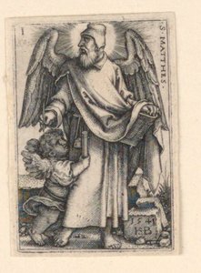 Saint Matthieu, des Quatre Évangélistes - Hans Sebald Beham