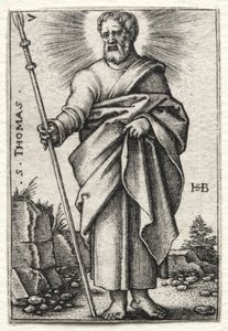 Saint Thomas - Hans Sebald Beham