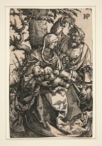 La Sainte Famille sous un arbre
