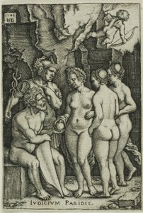 Le Jugement de Pâris - Hans Sebald Beham