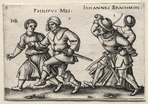 Le mariage villageois : Philipus Mei / Johannes Brachmon