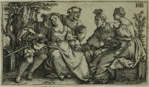 Deux Couples et le Bouffon