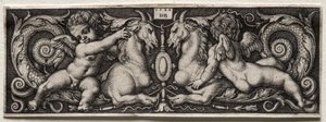 Deux génies - Hans Sebald Beham