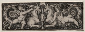 Deux génies - Hans Sebald Beham