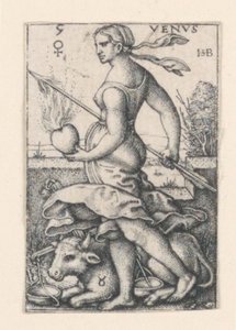 Vénus, des Sept Planètes - Hans Sebald Beham