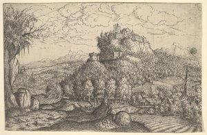 Paysage, 1553 - Hans Sebald Lautensack