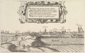 Vue de Nuremberg, à l