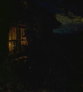 Bal des vauriens. Blicher près de la cabane des gitans