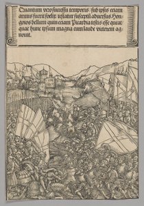 Bataille de Hainaut, planche 3 des Scènes historiques de la vie de l