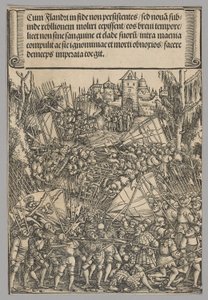 Deuxième rébellion flamande, planche 10 des Scènes historiques de la vie de l