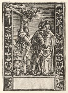 Sainte Marie et Saint Jean devant la Croix - Hans Springinklee