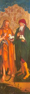 French : Jean-Baptiste et Joachim John the Baptist and Joachim - Inzigkofen Altar