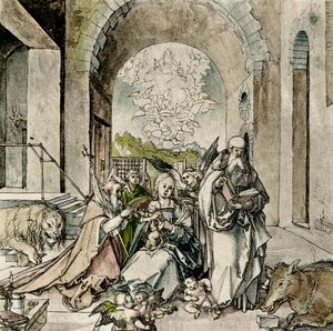 Madone avec Saint Jérôme et Antoine