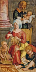 Marie Salomé et sa famille, 1515 - Hans Suess Kulmbach