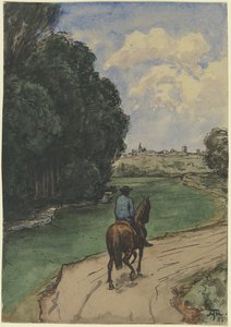 Au bord de la forêt - Hans Thoma