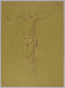 Le Christ en croix - Hans Thoma