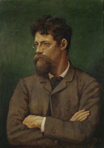 Le peintre Albert Lang