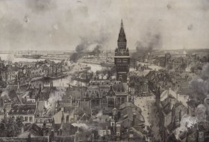 Le bombardement de Dunkerque - Hans W. (after) Schmidt